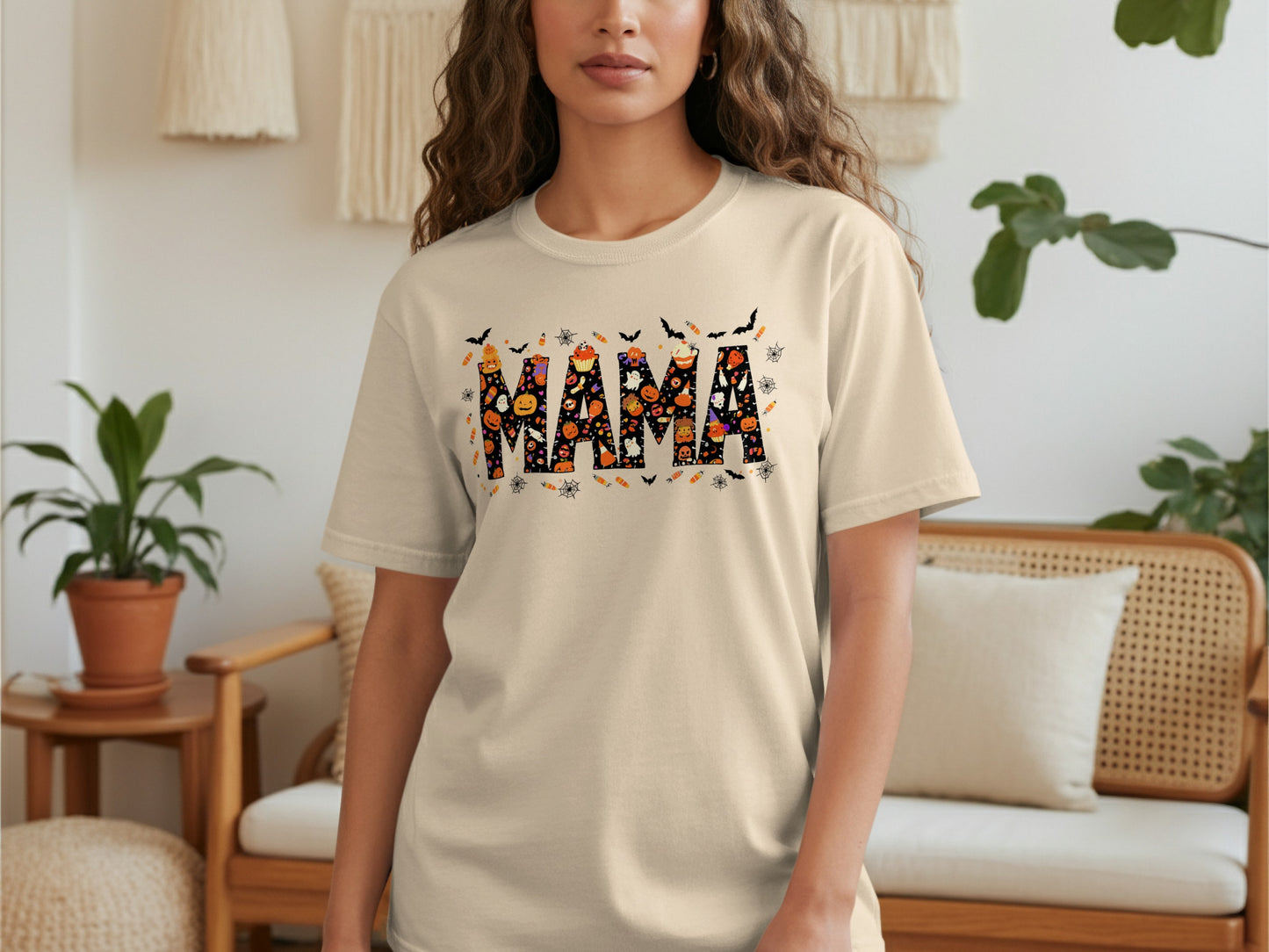 Halloween Themed Mama Design on T-Shirt product