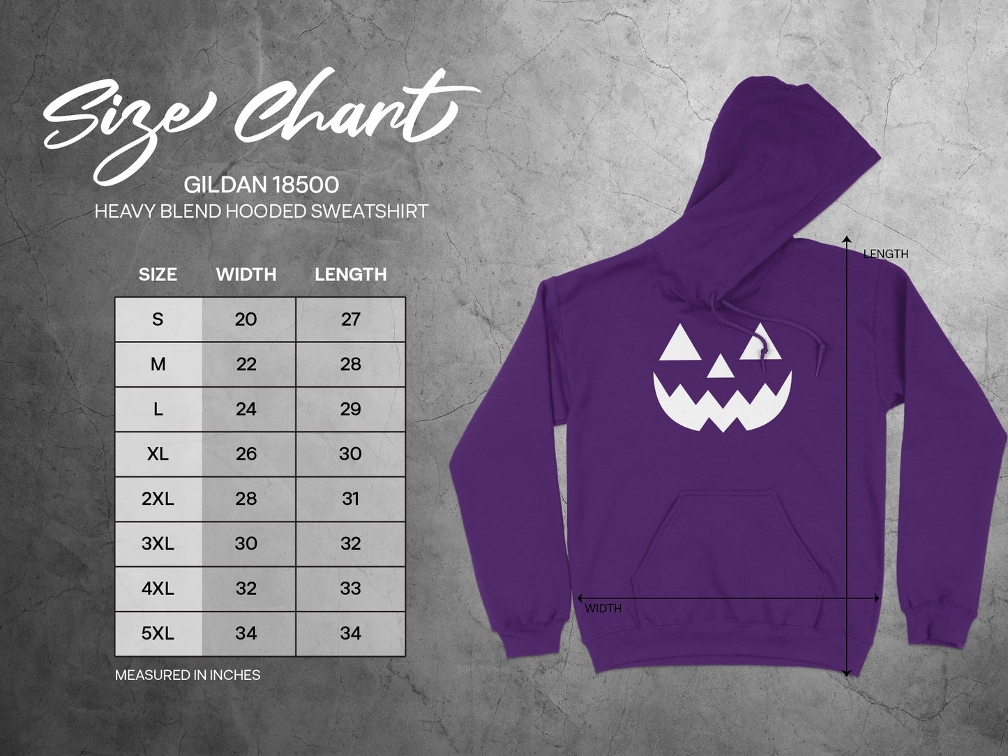 Halloween Pumpkin Face Design Hooded Sweatshirt product