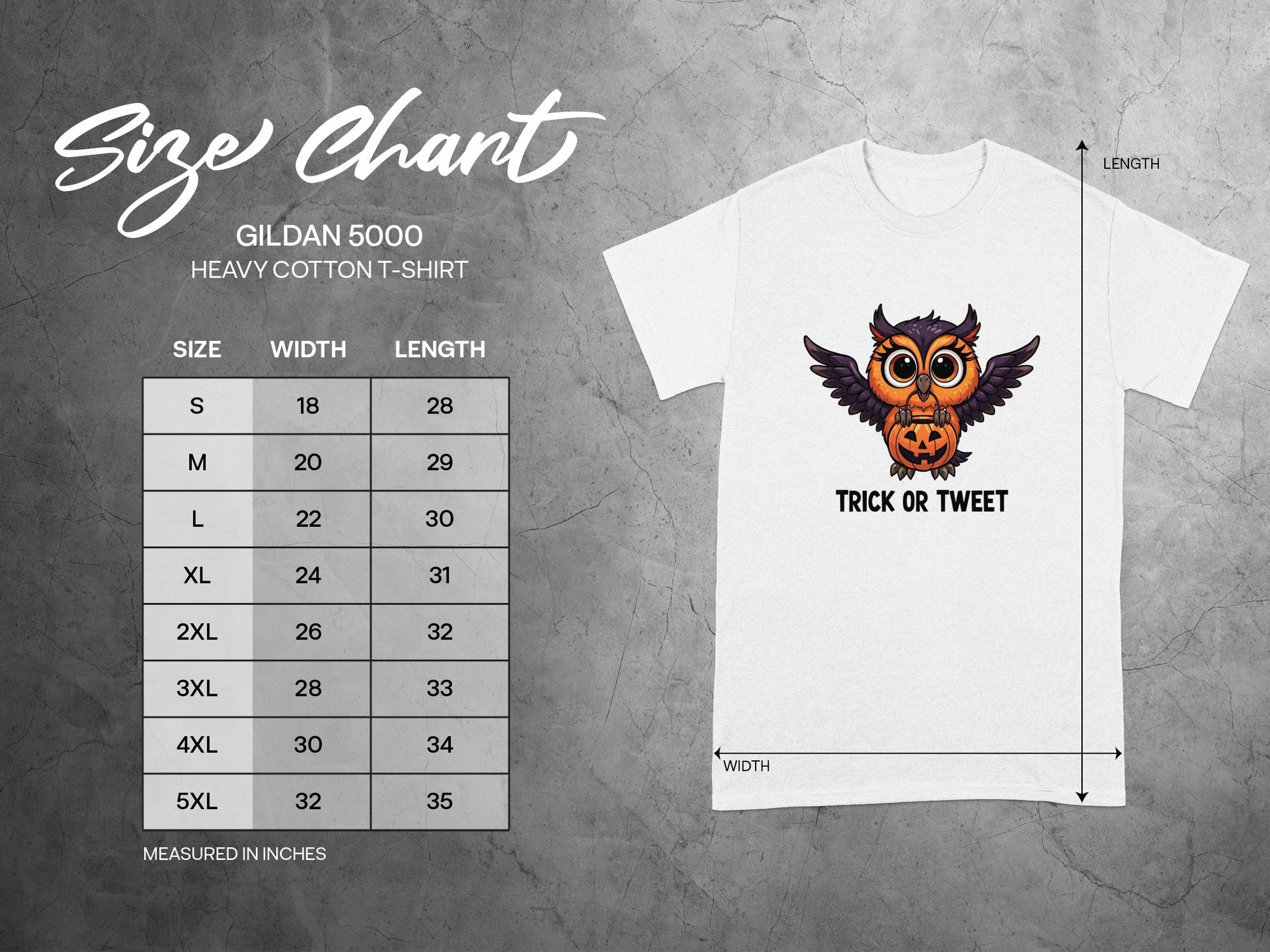 Trick Or Tweet Owl Printed White T-Shirt product