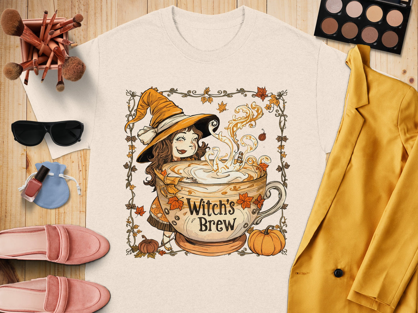 Witch's Brew Graphic Tee Halloween Themed product type
