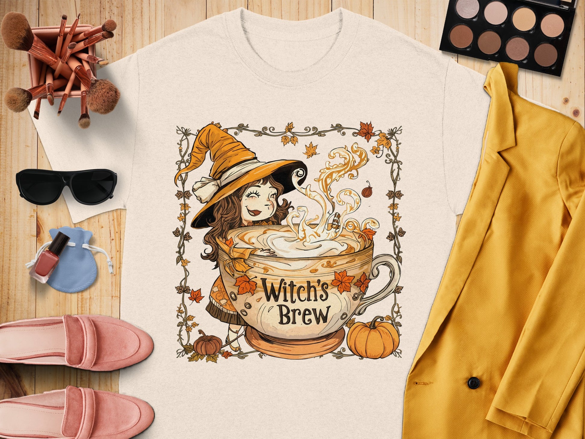 Witch's Brew Graphic Tee Halloween Themed product type