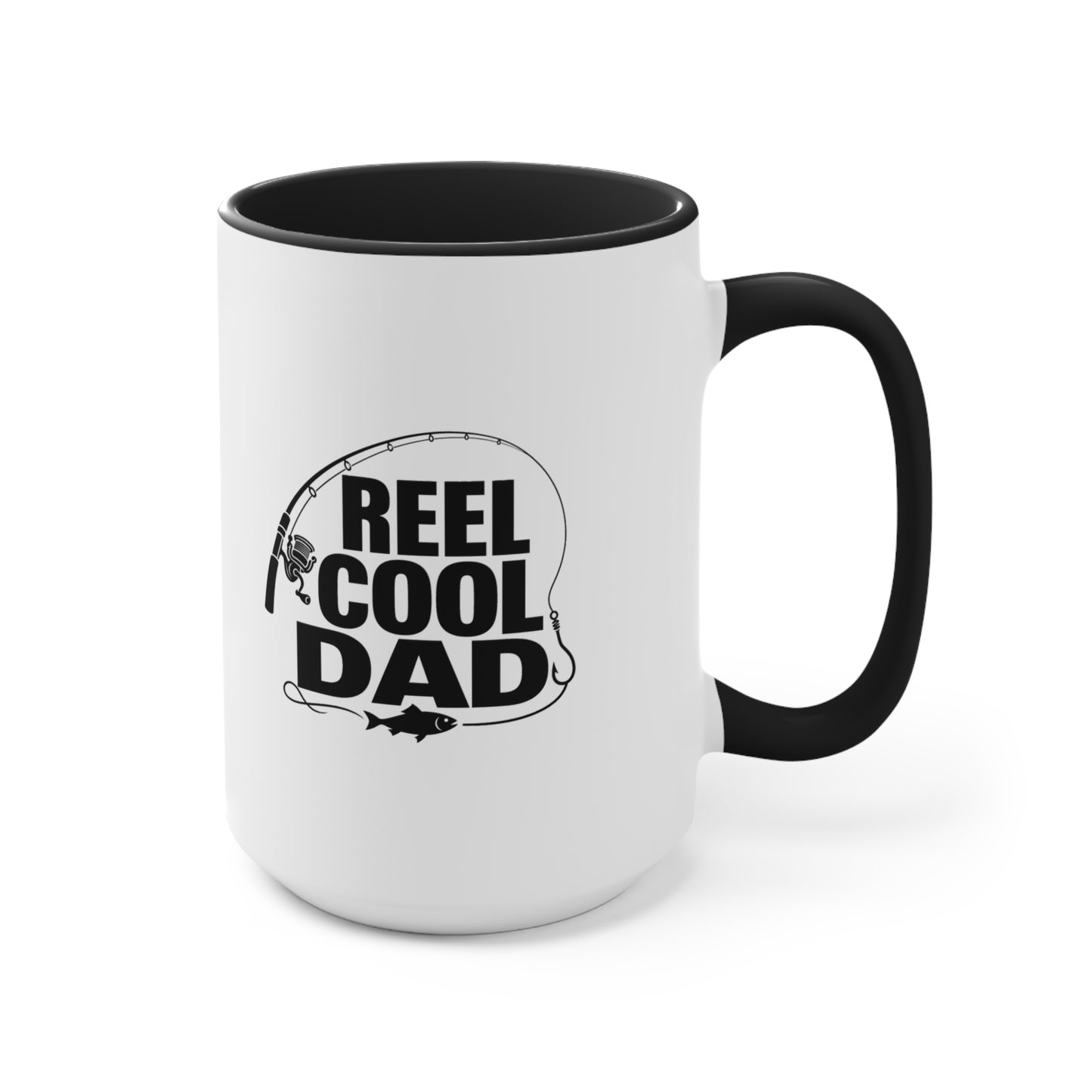 Reel Cool Dad Accent Mug