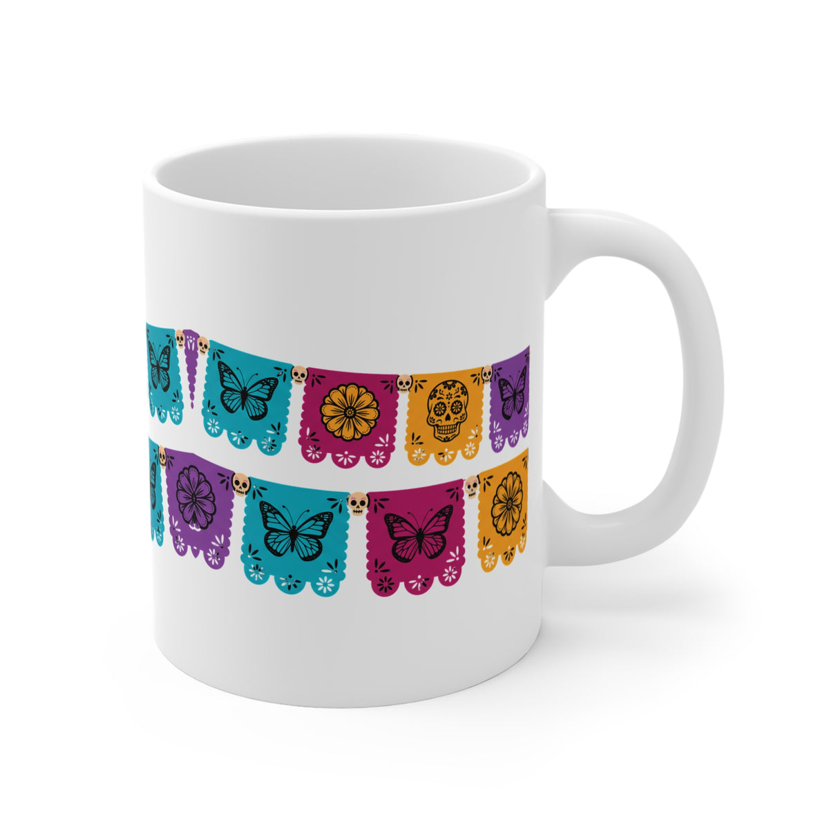 Papel Picado | Día de los Muertos Mug