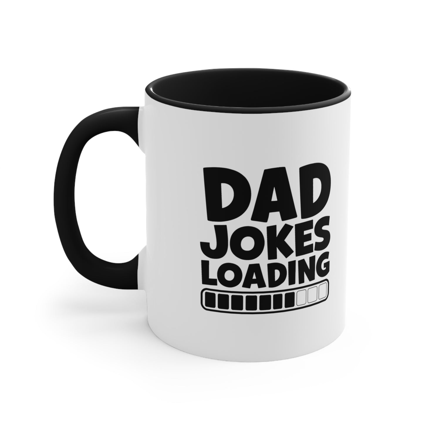 Dad Jokes Loading Accent Mug