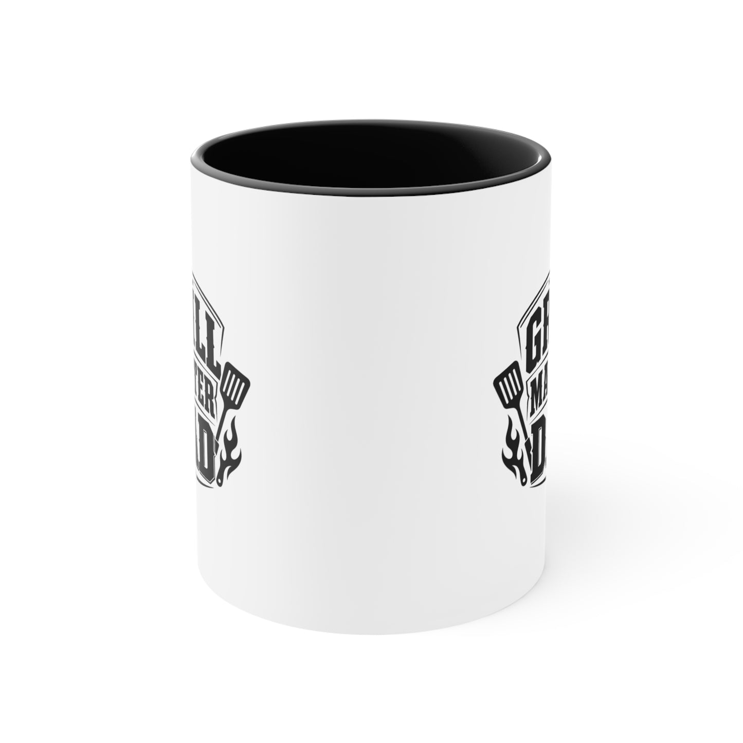 Grill Master Dad Accent Mug