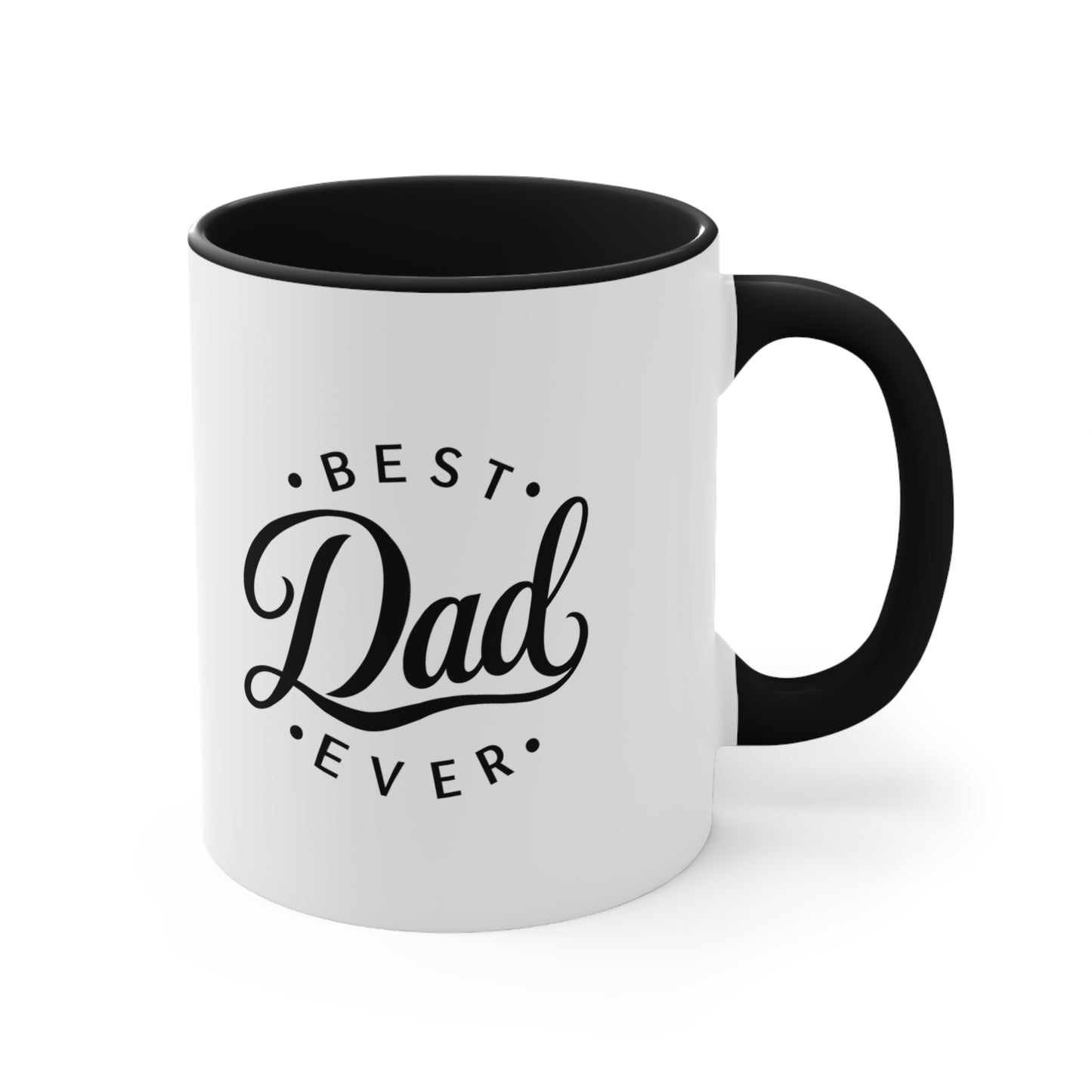 Best Dad Ever Accent Mug