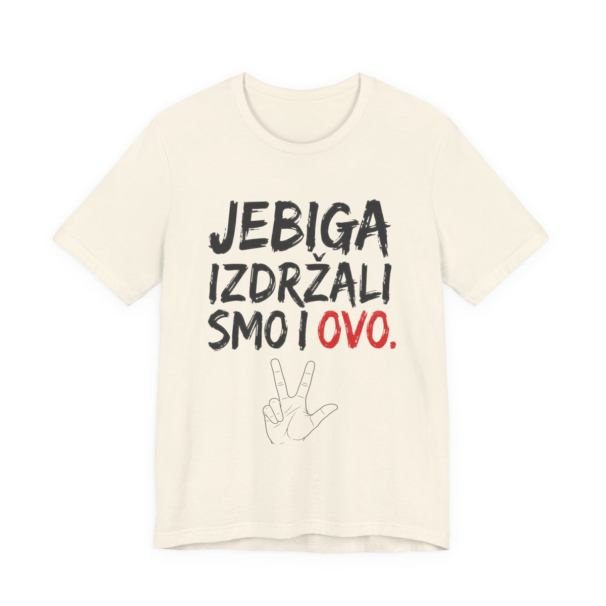 Jebiga, Izdržali Smo I Ovo | Serbian Resilience T-Shirt