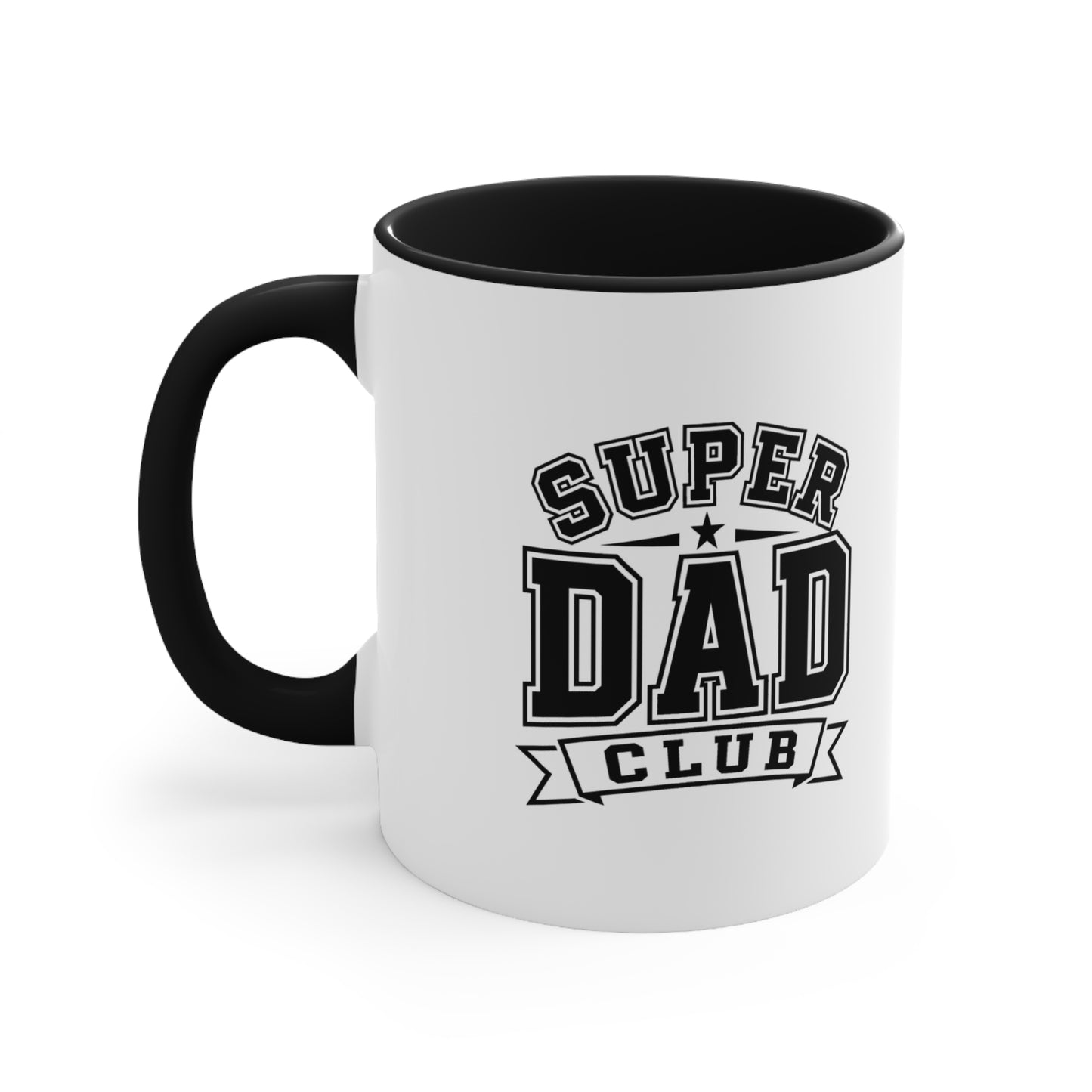 Super Dad Club Accent Mug