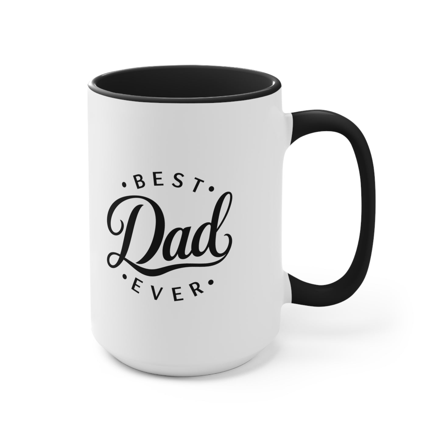 Best Dad Ever Accent Mug