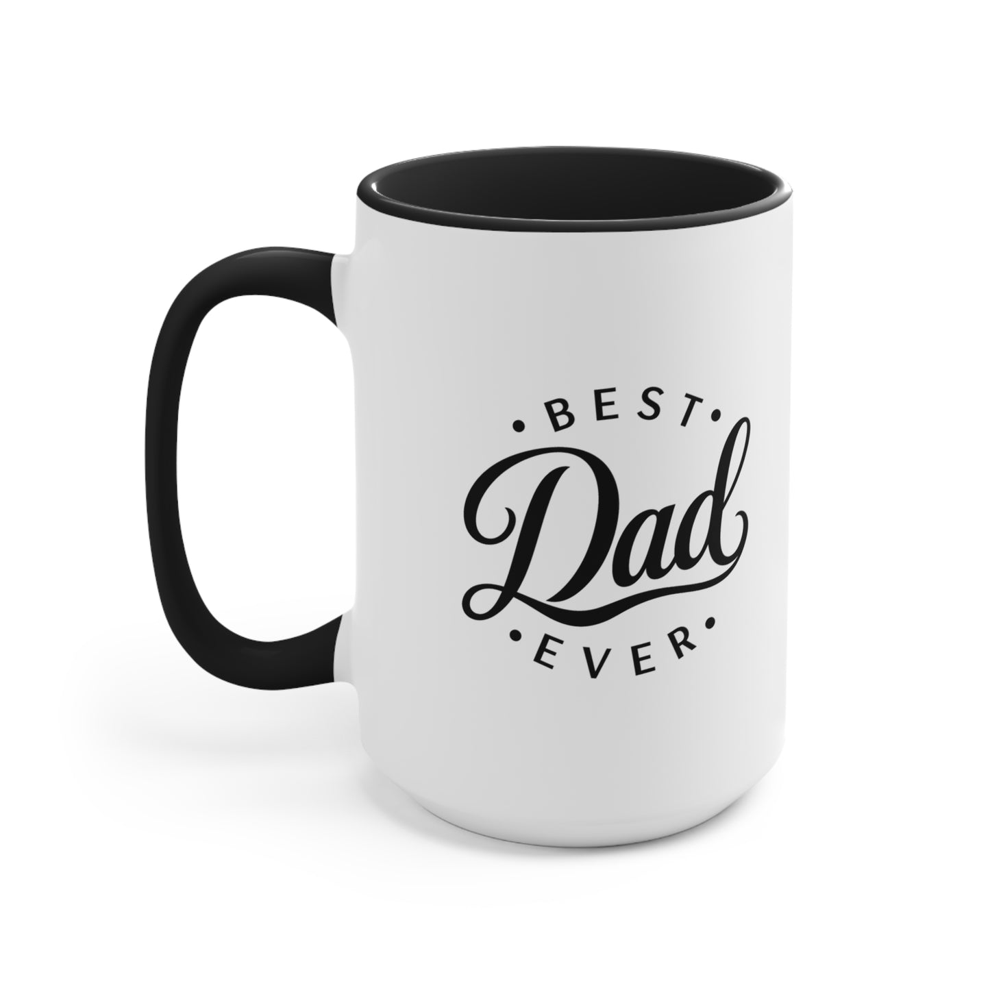 Best Dad Ever Accent Mug