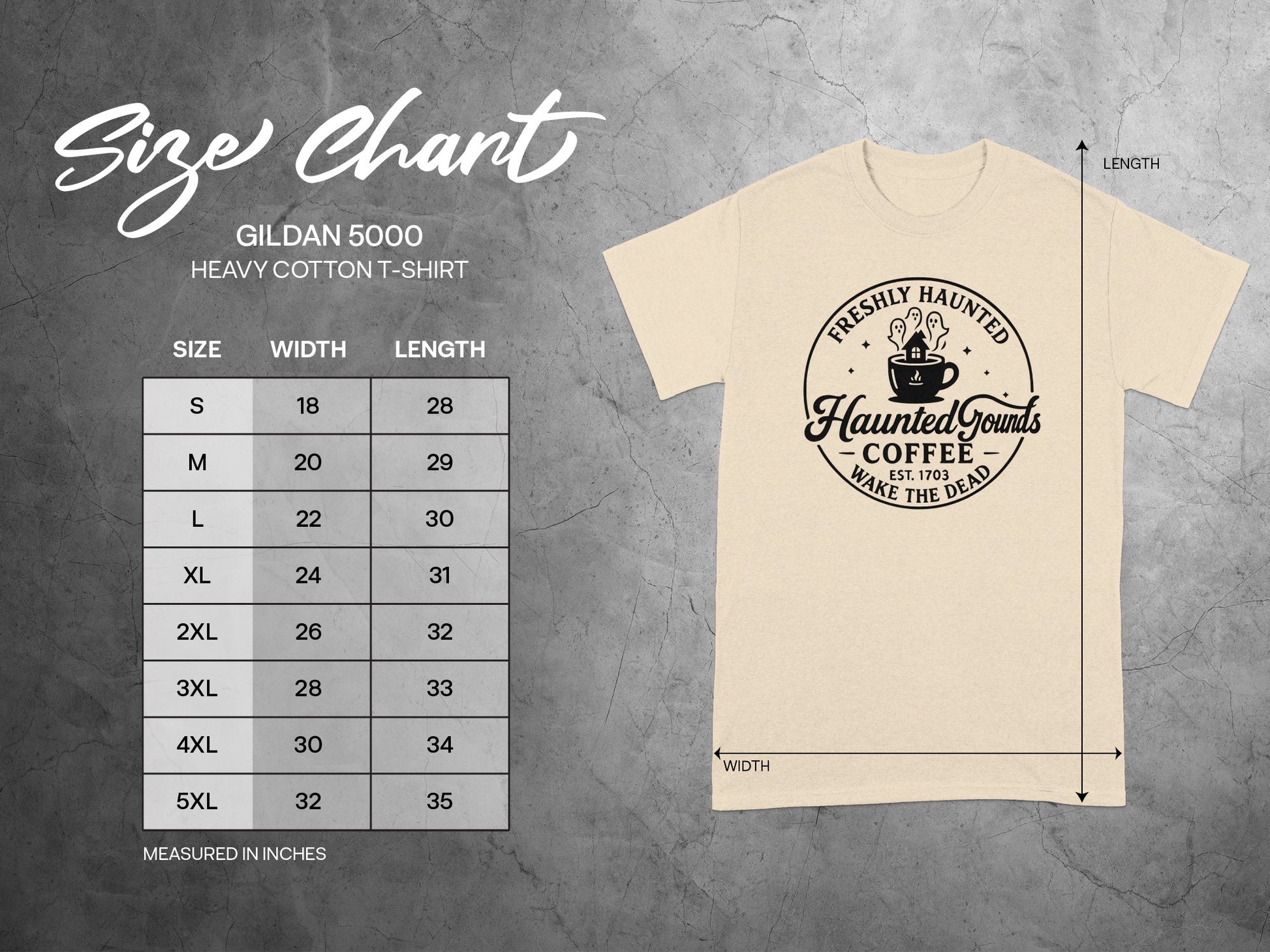 Freshly Haunted Coffee Wake The Dead T-Shirt product type