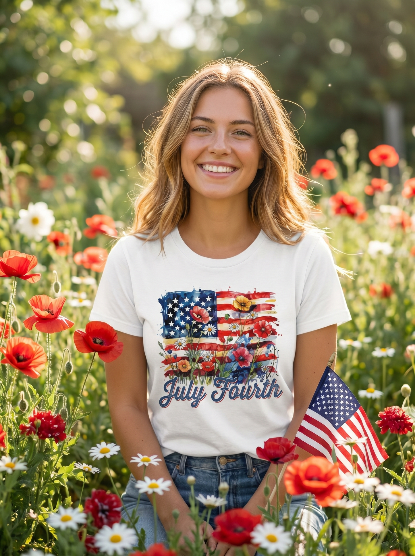 Artisanal Americana July Fourth T-Shirt