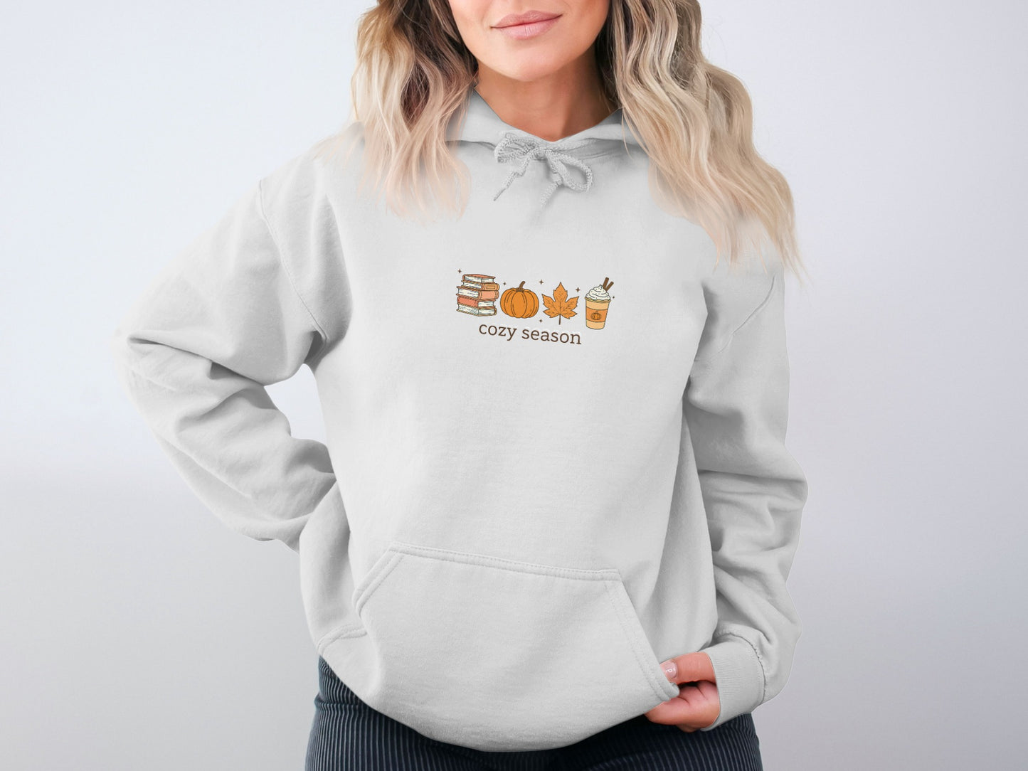 Cozy Season Design Printed Hoodie Product Type