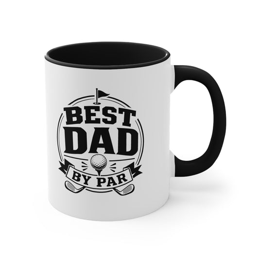 Best Dad by Par Accent Mug