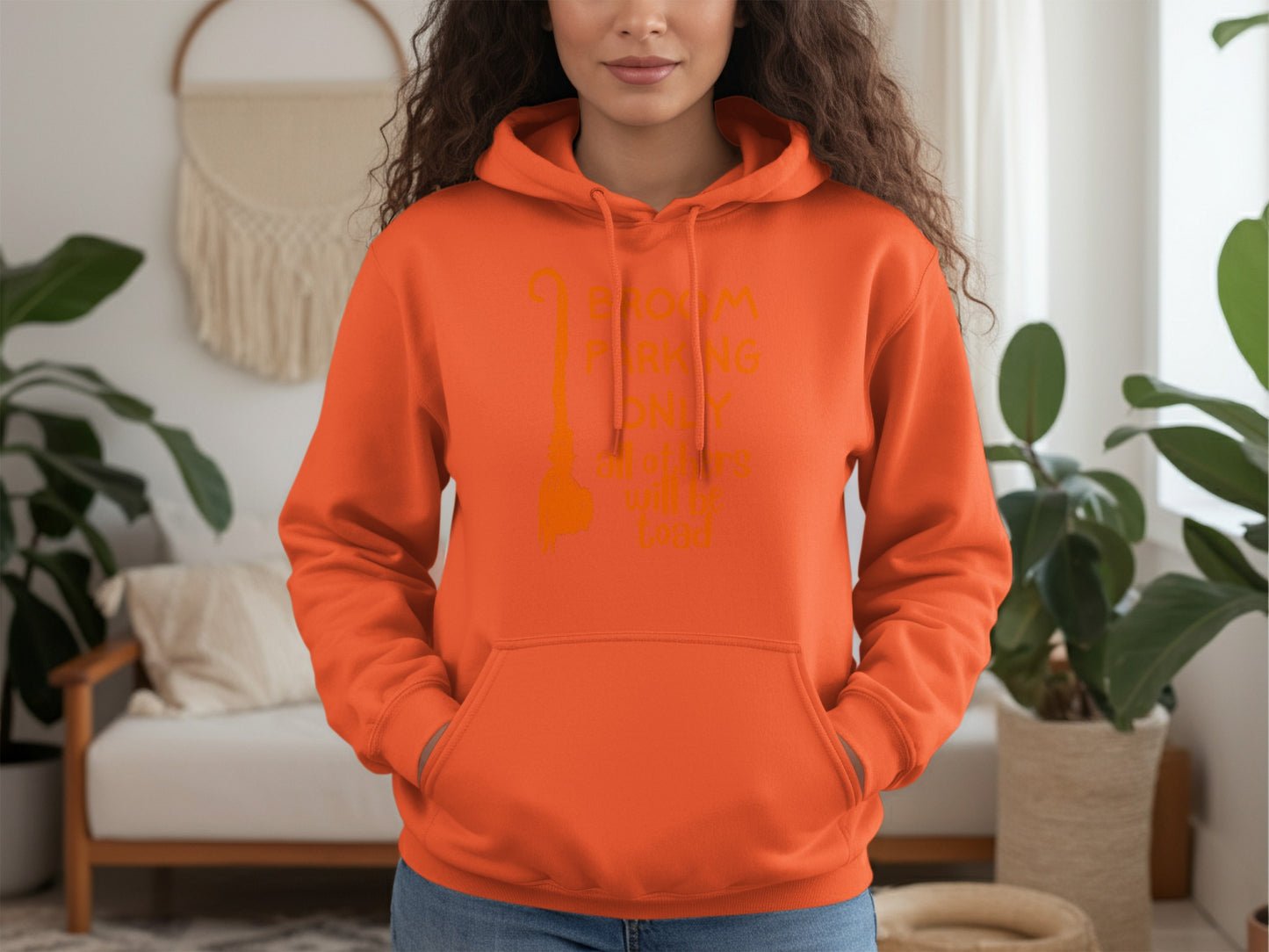Broom Parking Only All Others Will Be Toad Hoodie product