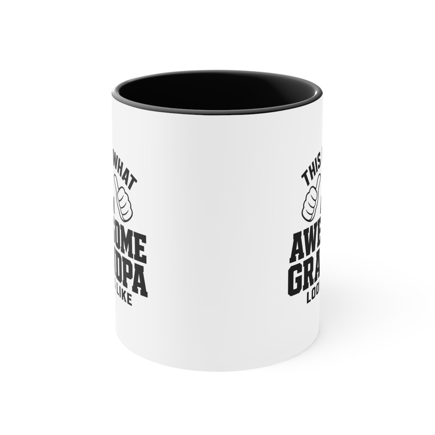 This Is What An Awesome Grandpa Looks Like Accent Mug