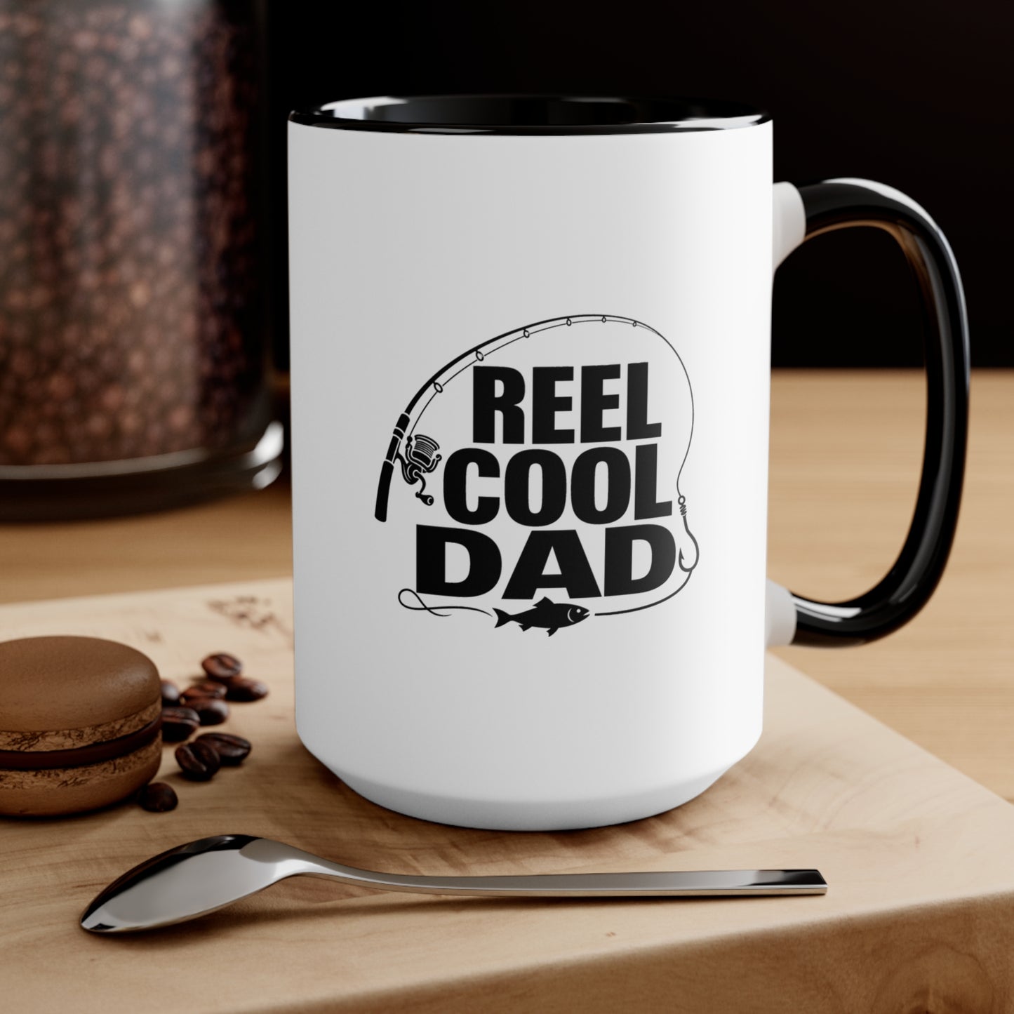 Reel Cool Dad Accent Mug