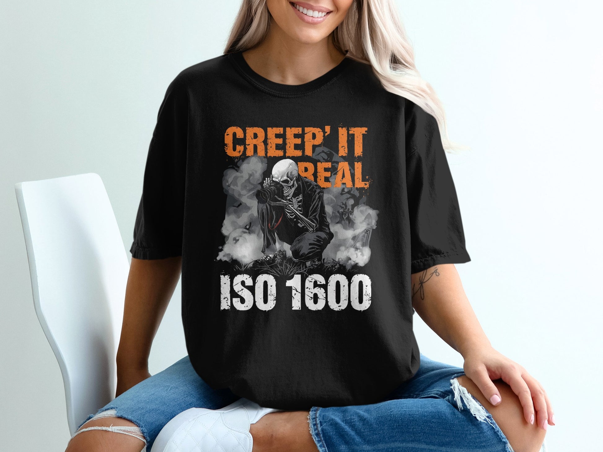 Creep It Real ISO 1600 Graphic Unisex T-Shirt product