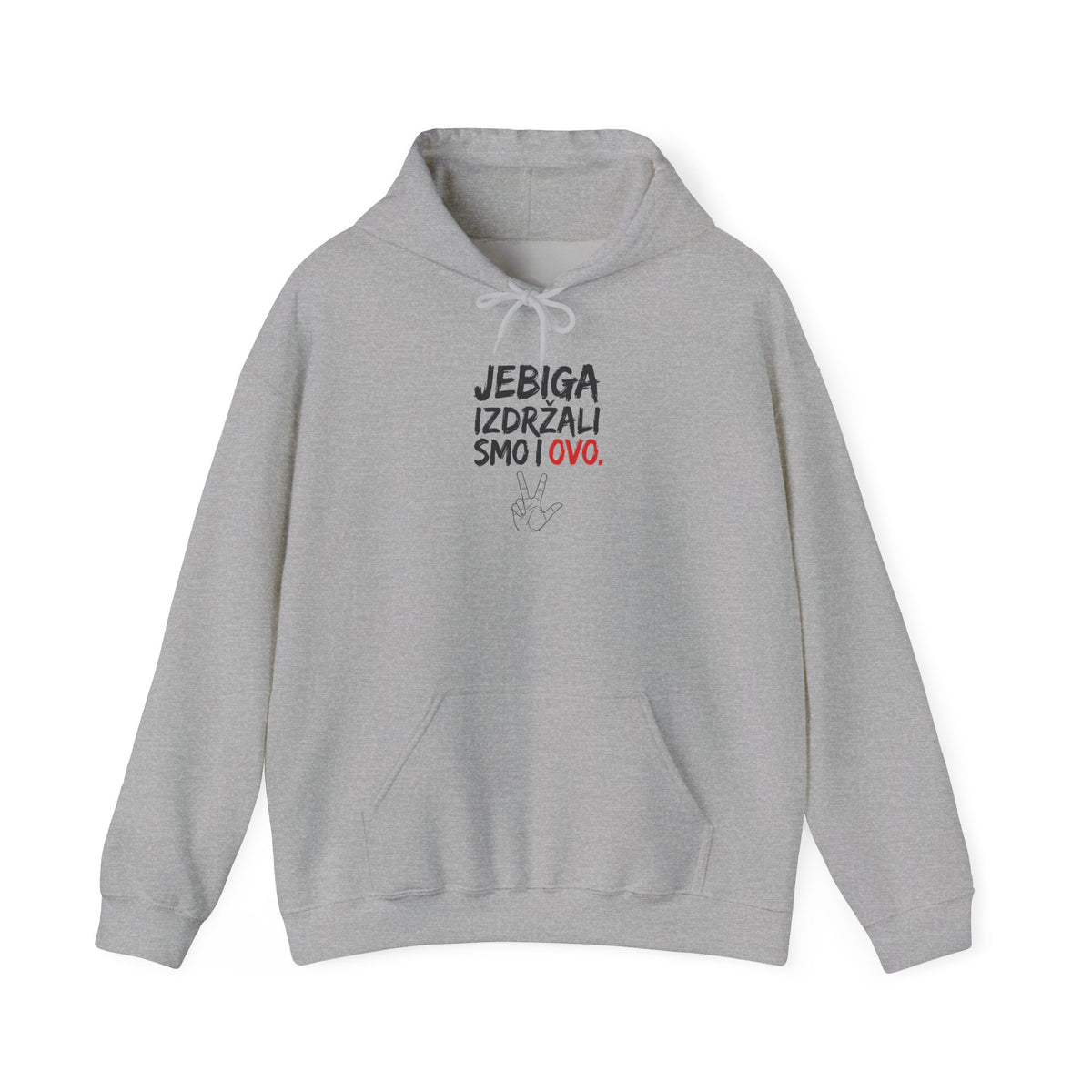 Jebiga, Izdržali Smo I Ovo | Serbian Resilience Hoodie