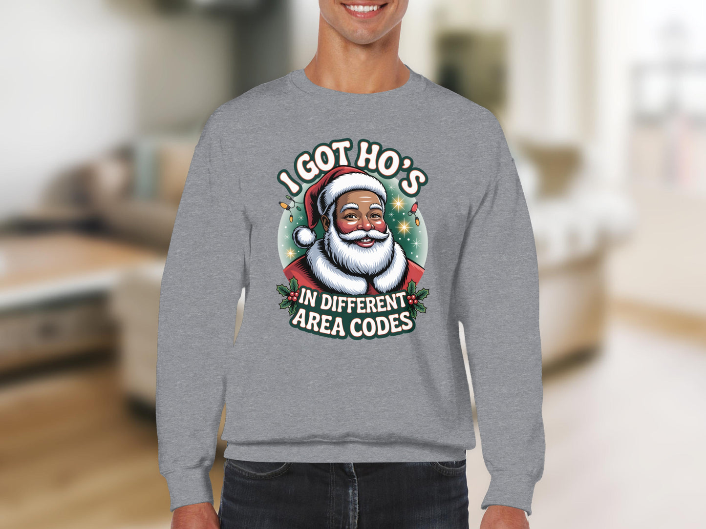 I Got Ho's In Different Area Codes Christmas Sweater