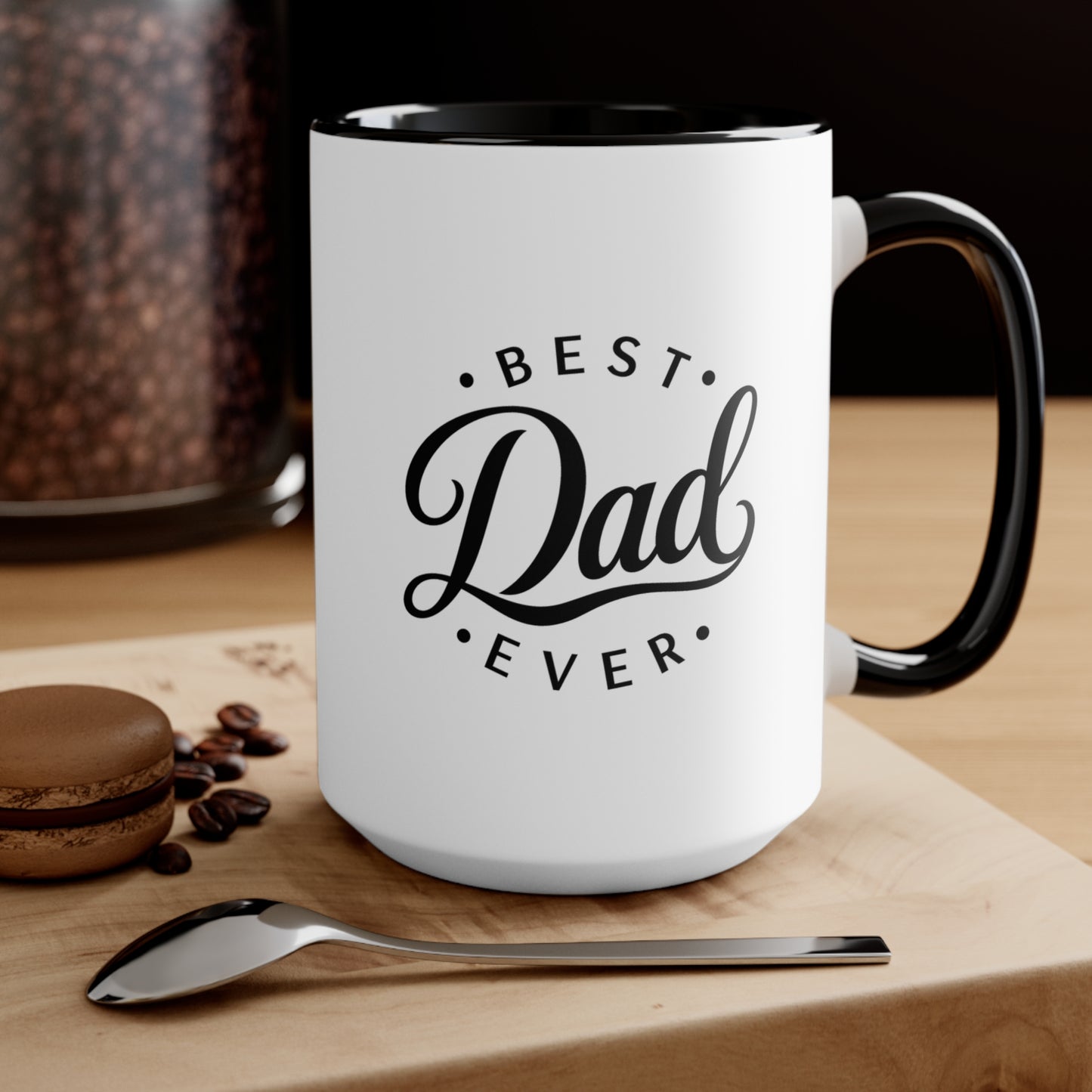Best Dad Ever Accent Mug