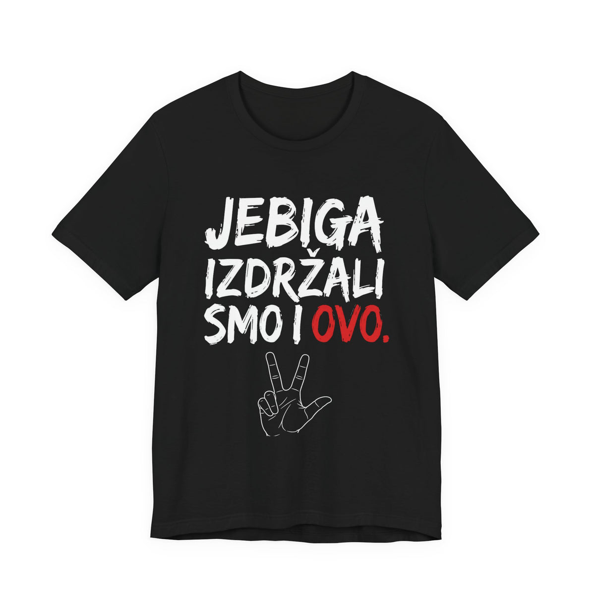 Jebiga, Izdržali Smo I Ovo | Serbian Resilience T-Shirt