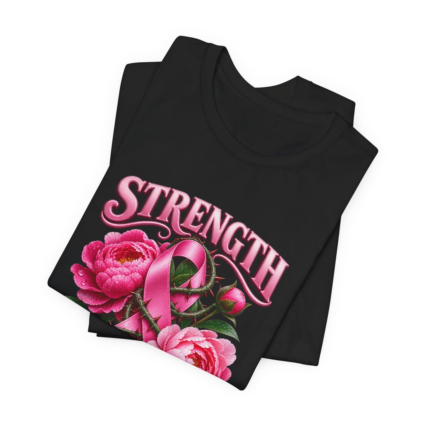 Strength in Pink | Breast Cancer Awareness Unisex T-Shirt