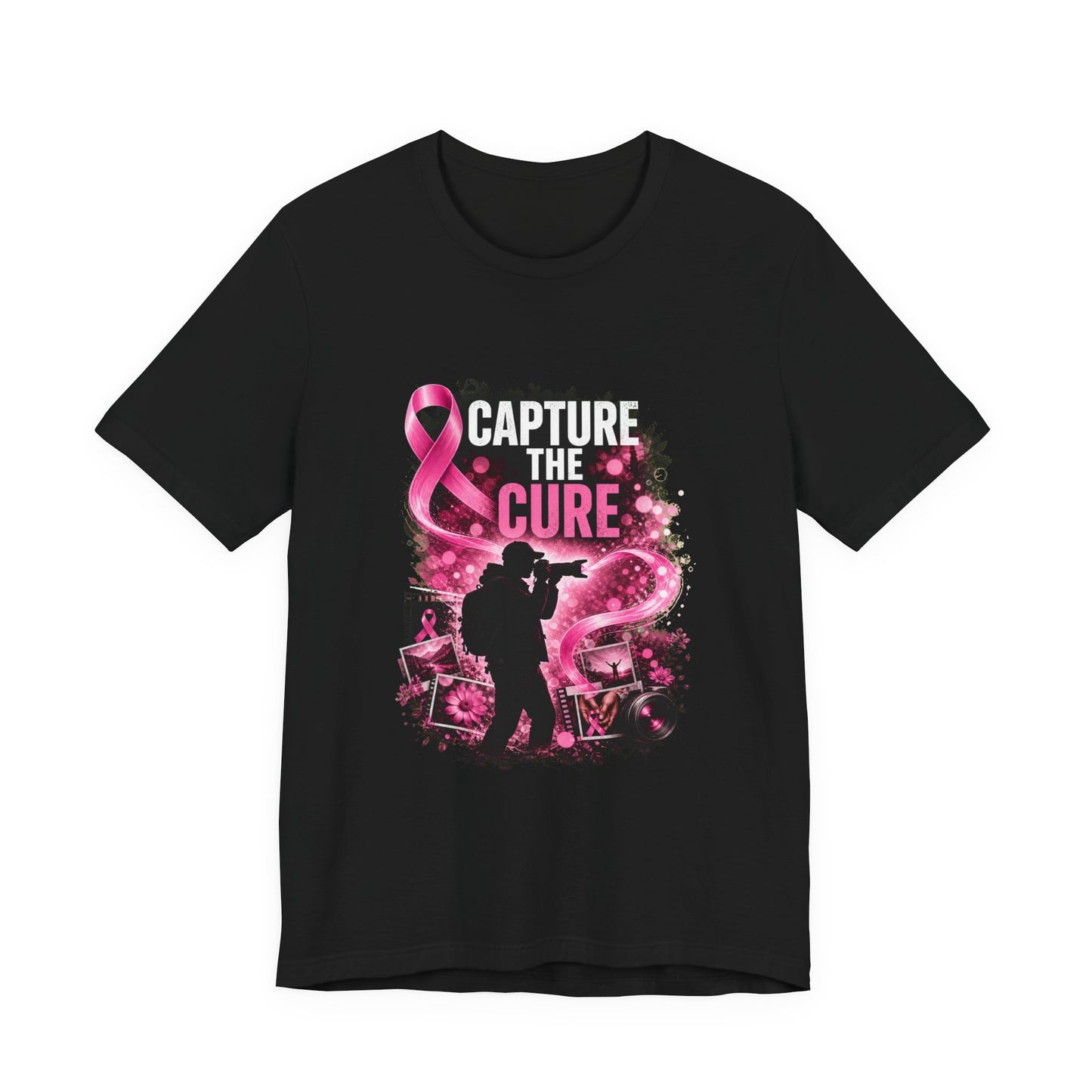 Capture the Cure | Breast Cancer Awareness Unisex T-Shirt