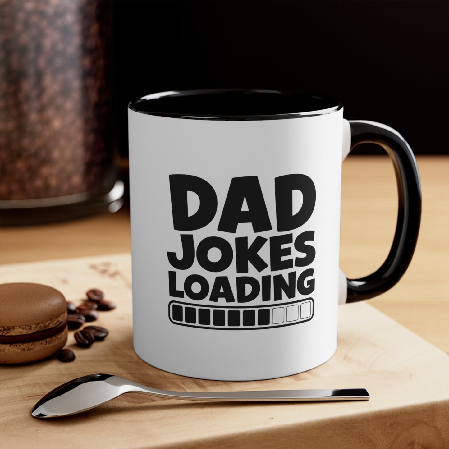 Dad Jokes Loading Accent Mug