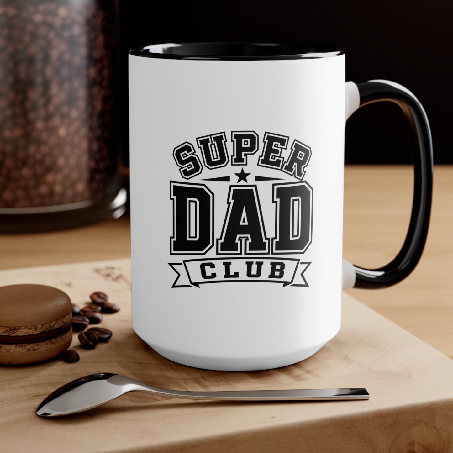 Super Dad Club Accent Mug
