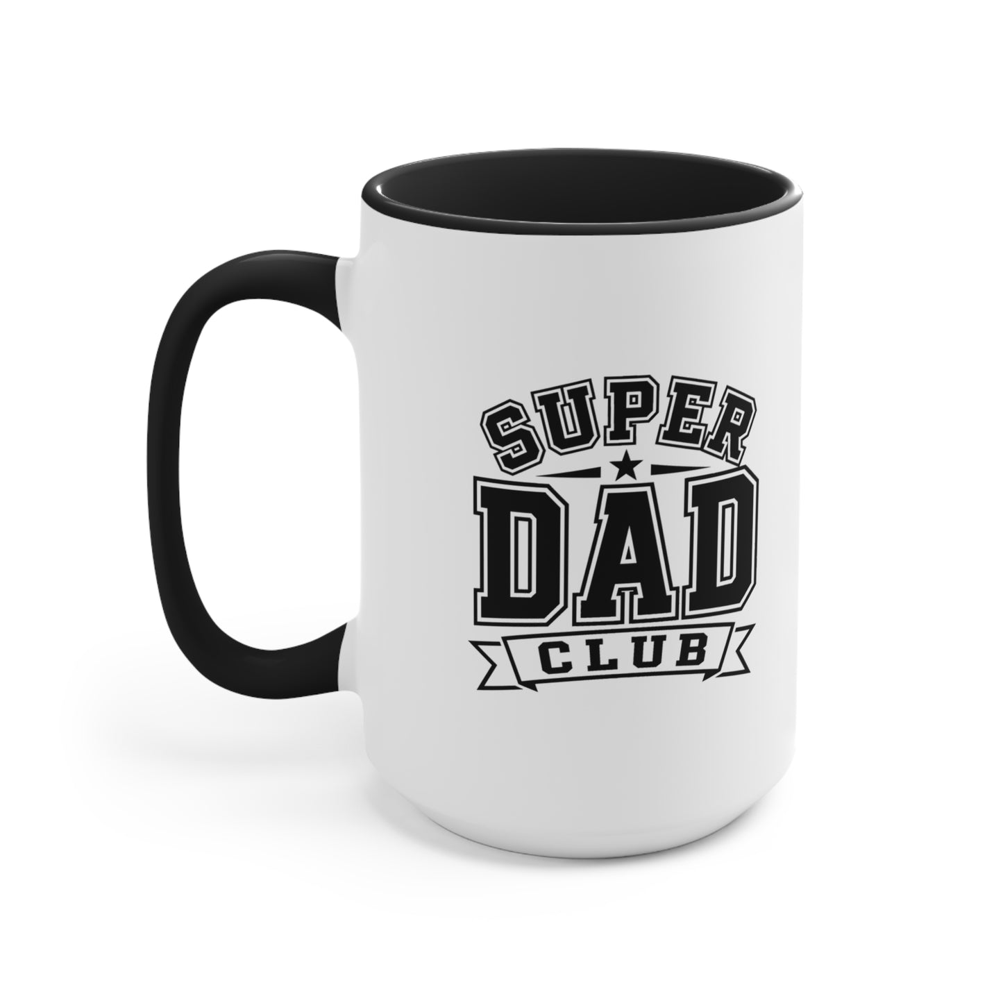 Super Dad Club Accent Mug