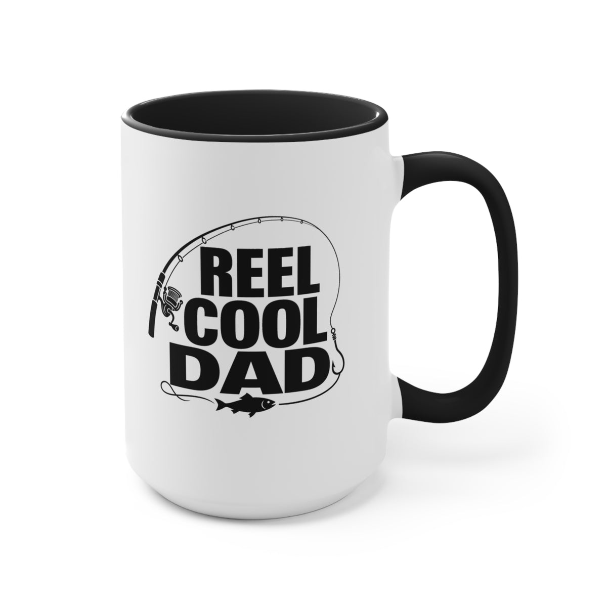 Reel Cool Dad Accent Mug