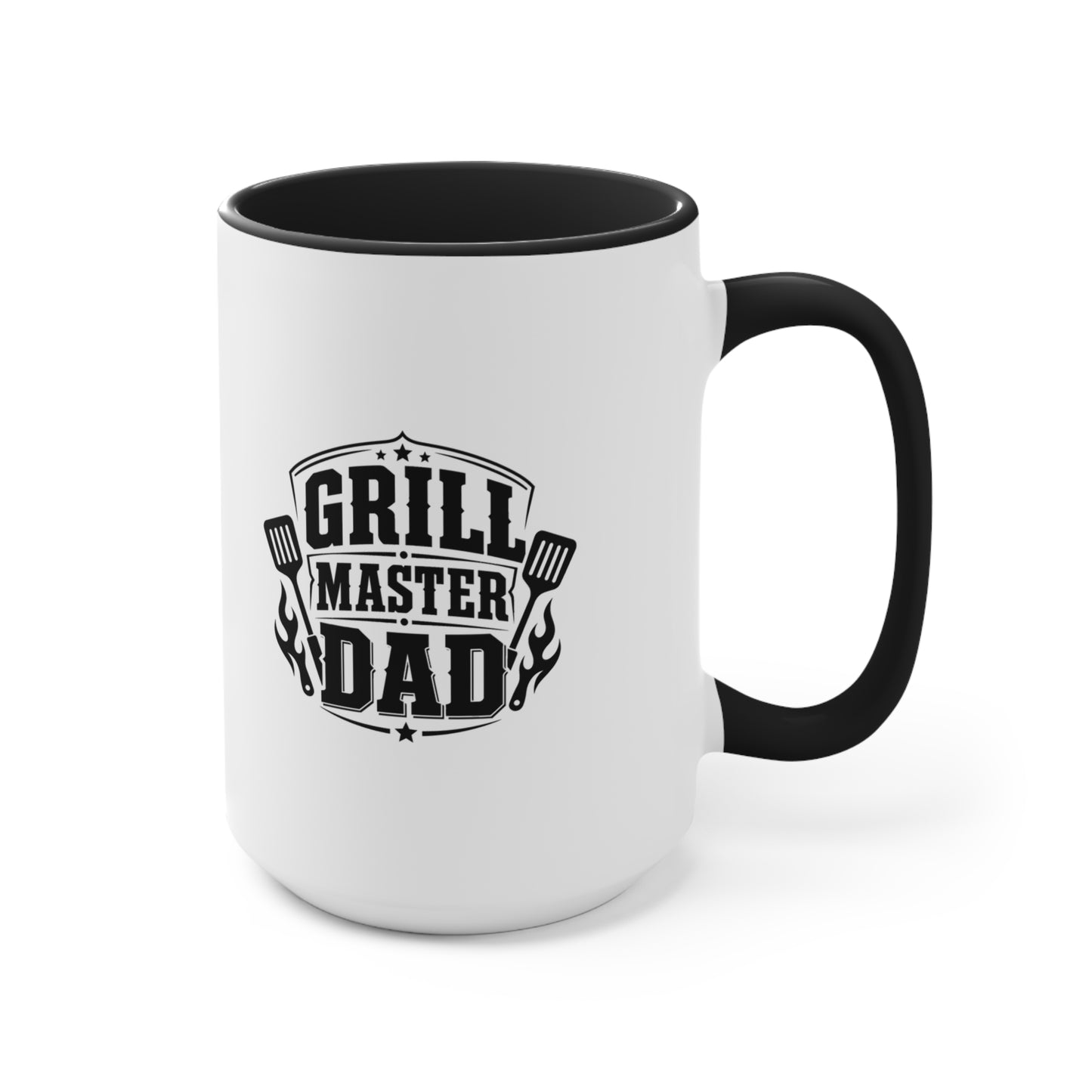 Grill Master Dad Accent Mug