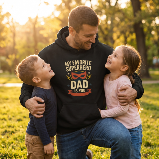My Favorite Superhero Dad - Father's Day lifestyle