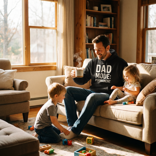 Dad Mode Permanent - Father's Day lifestyle