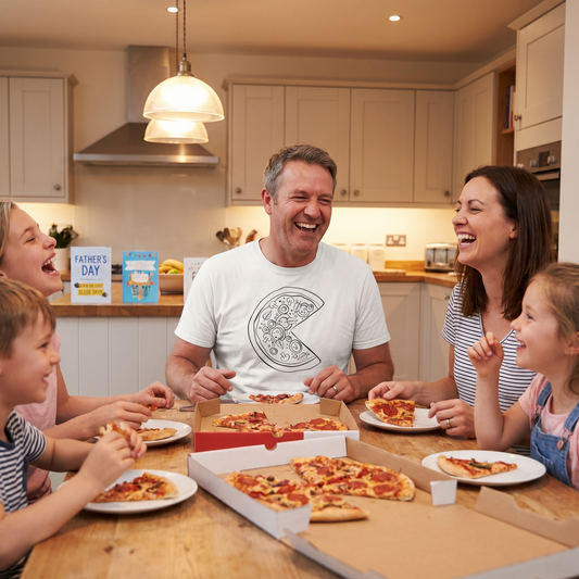 Funny Dad Pizza Tee - Father's Day lifestyle