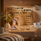 Daughter of a King Acrylic V1 - Father's Day lifestyle