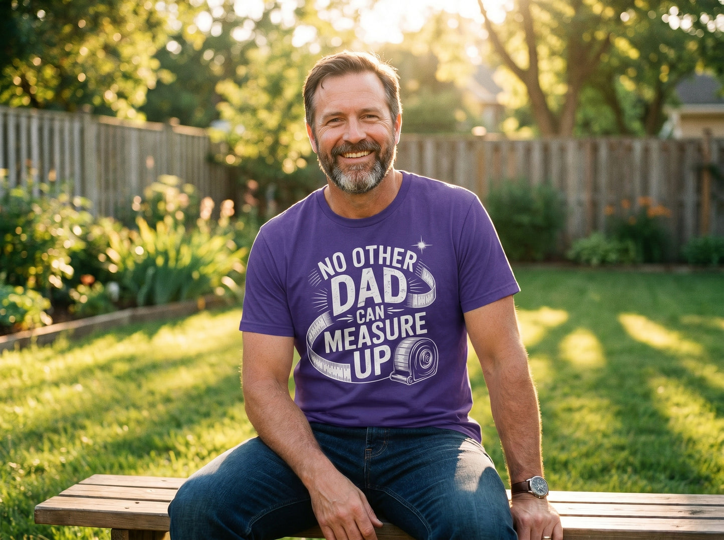 No Other Dad Can Measure Up T-Shirt | Father's Day Gift Tee
