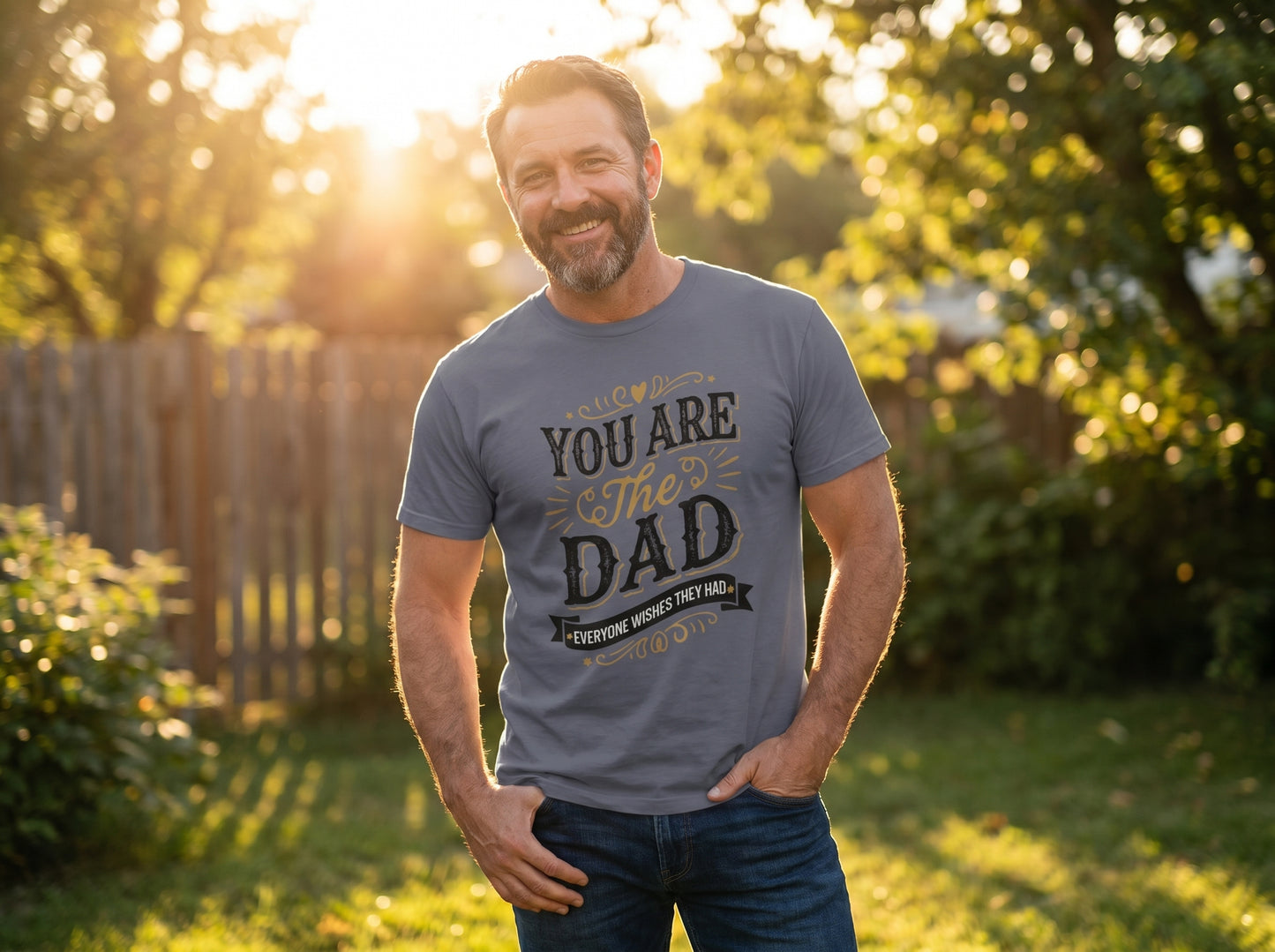 The Dad Everyone Wishes For – Classic Bold T-Shirt