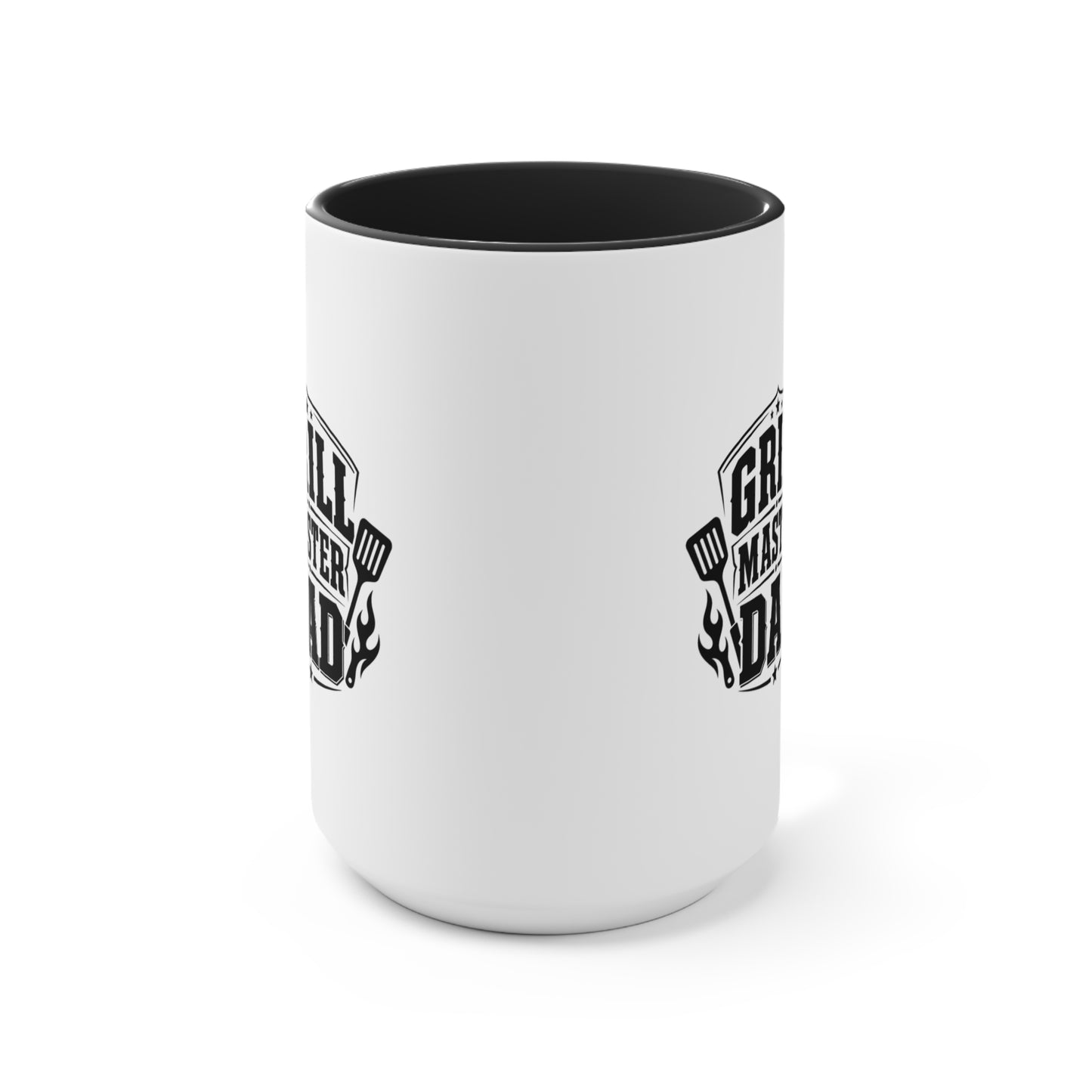 Grill Master Dad Accent Mug
