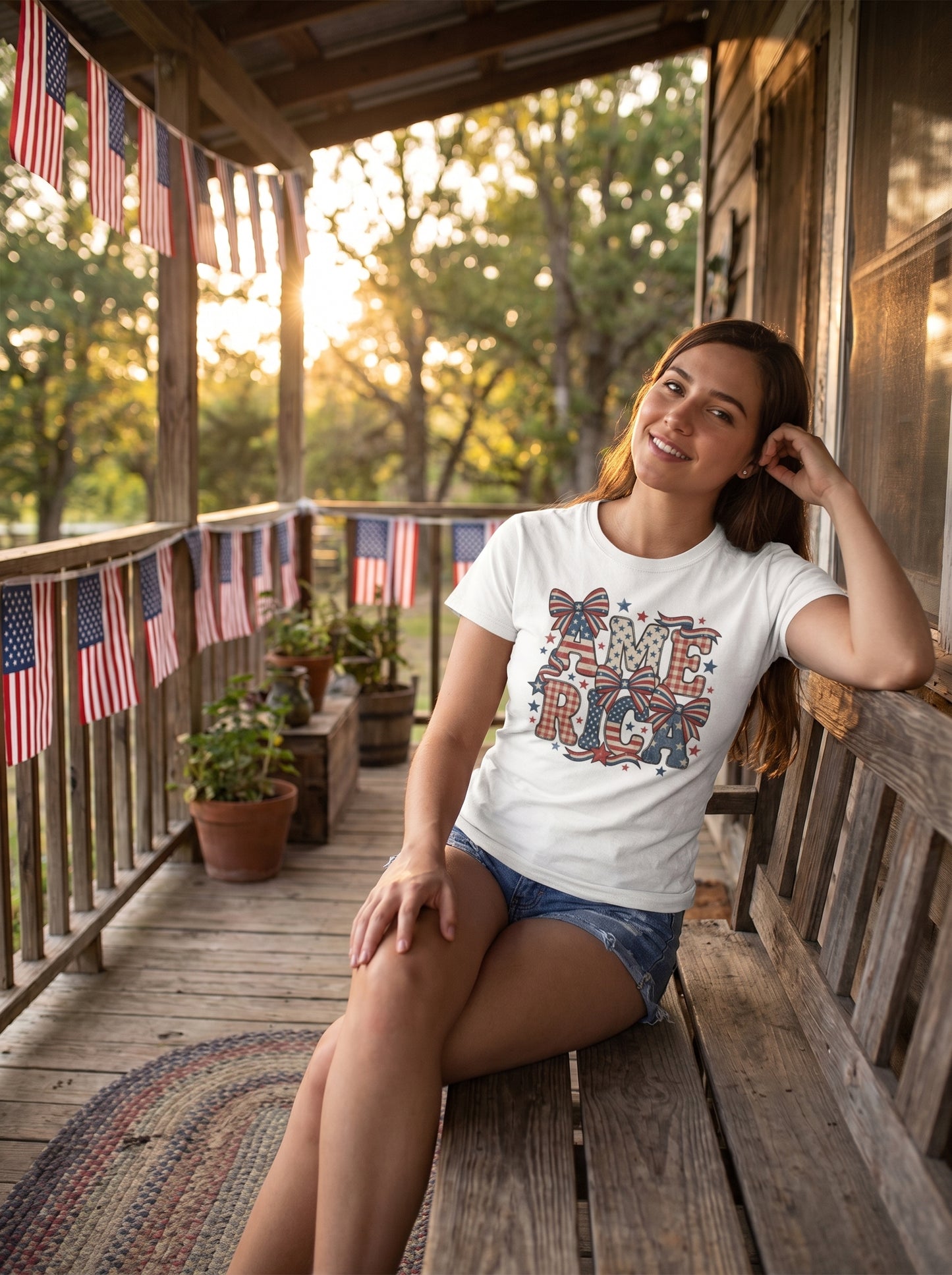 Vintage Americana Spirit T-Shirt