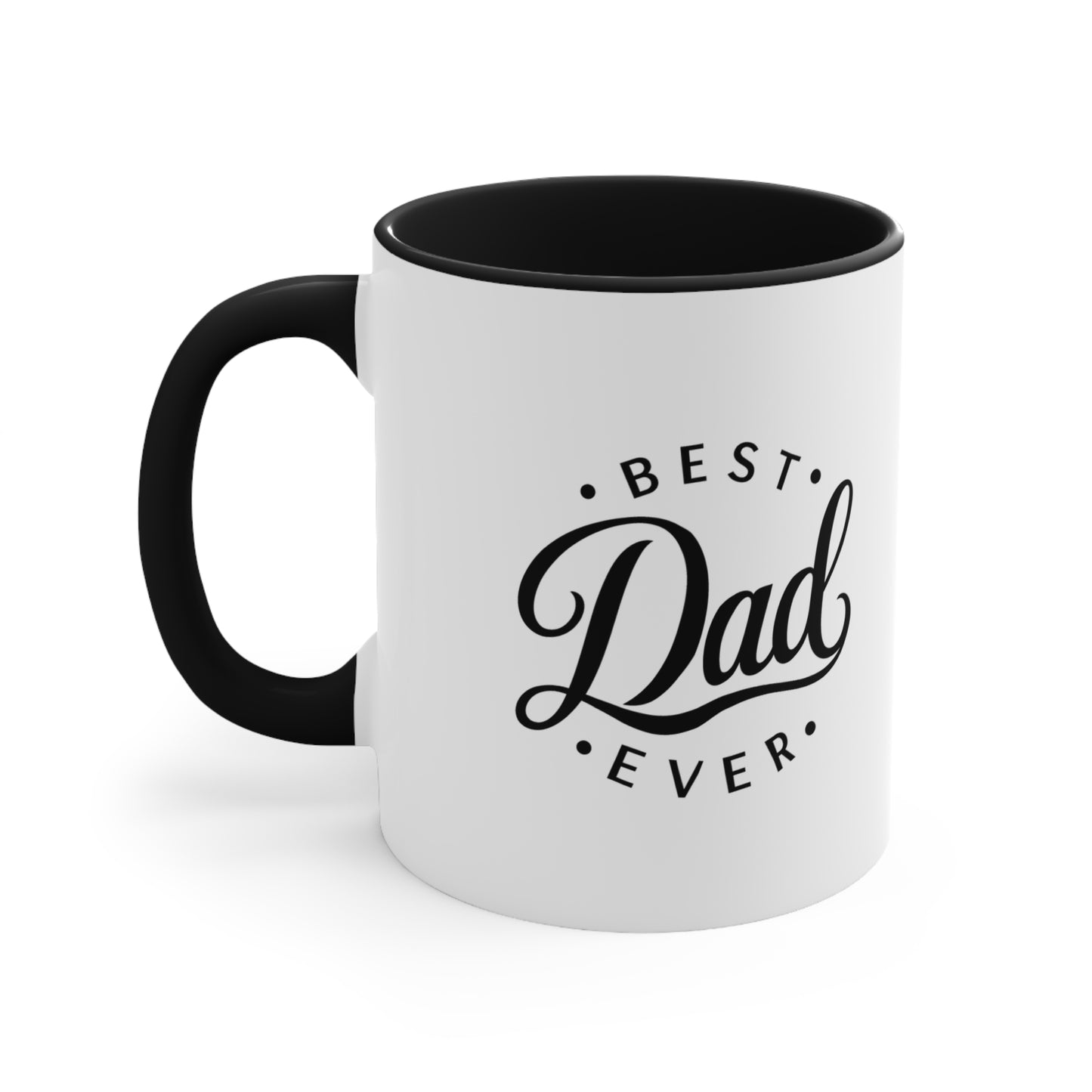 Best Dad Ever Accent Mug