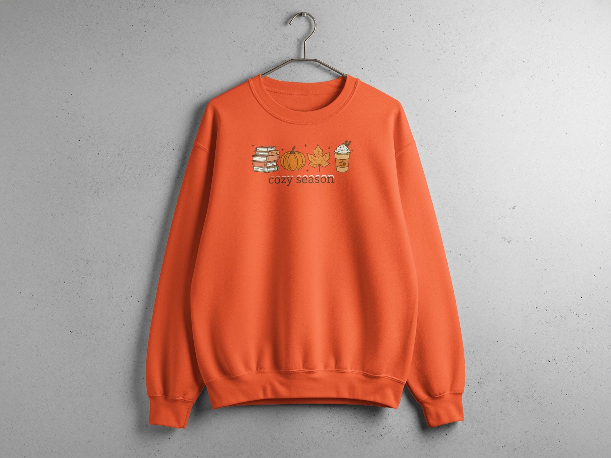 Cozy Season Graphic Sweatshirt Ideal Autumn Product