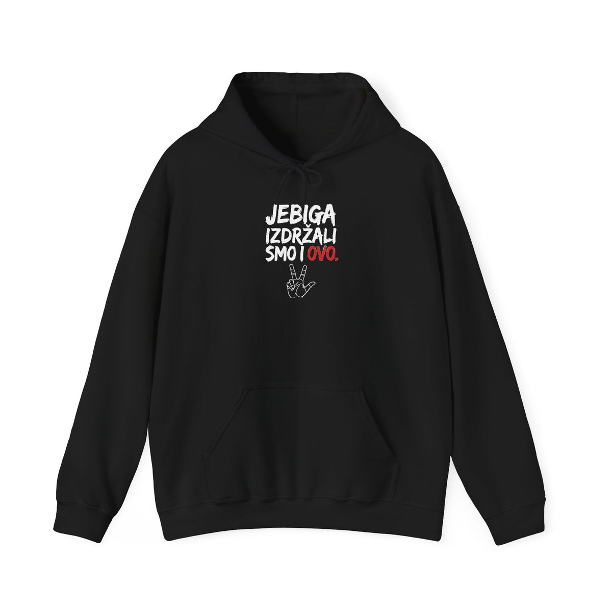Jebiga, Izdržali Smo I Ovo | Serbian Resilience Hoodie