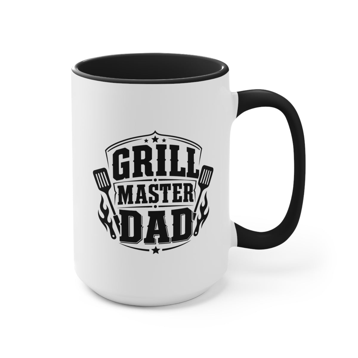 Grill Master Dad Accent Mug