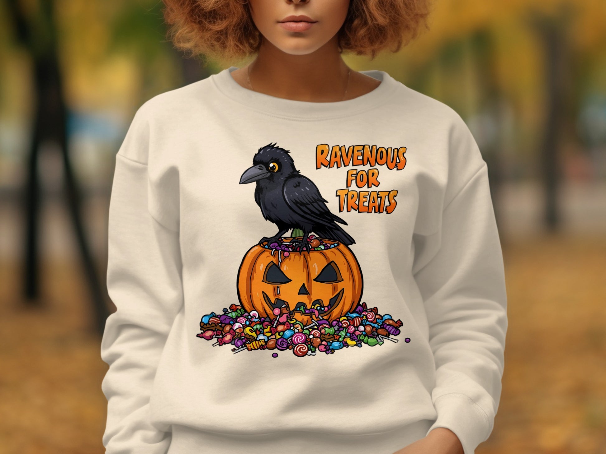 Ravenous For Treats Halloween Sweatshirt product type