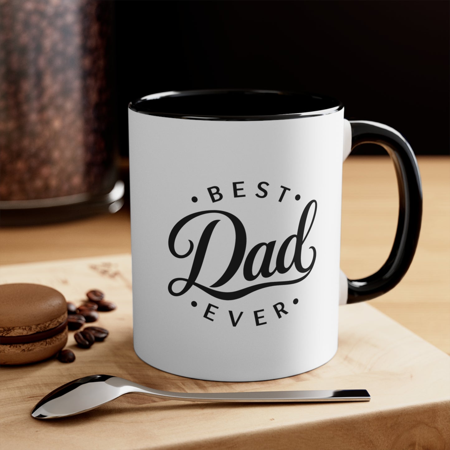 Best Dad Ever Accent Mug
