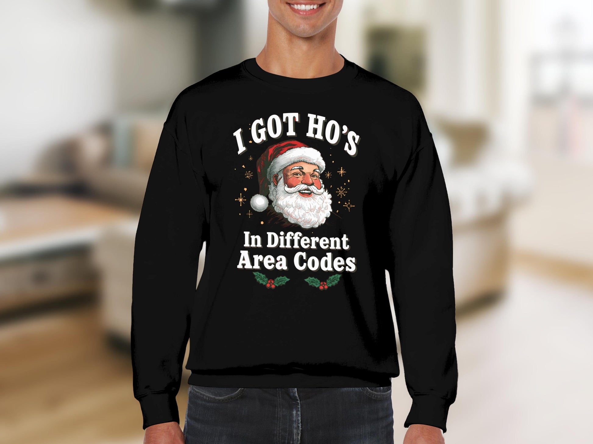 I Got Ho's in Different Area Codes Holiday Shirt