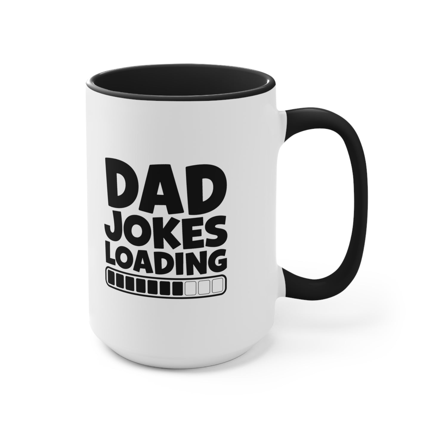 Dad Jokes Loading Accent Mug