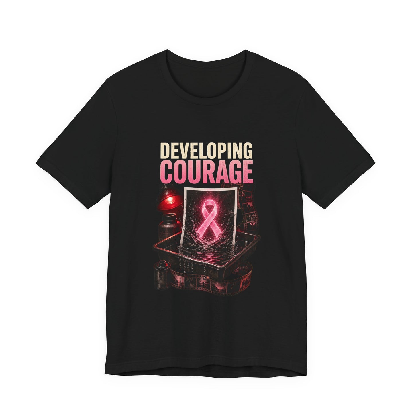 Developing Courage | Breast Cancer Awareness Unisex T-Shirt